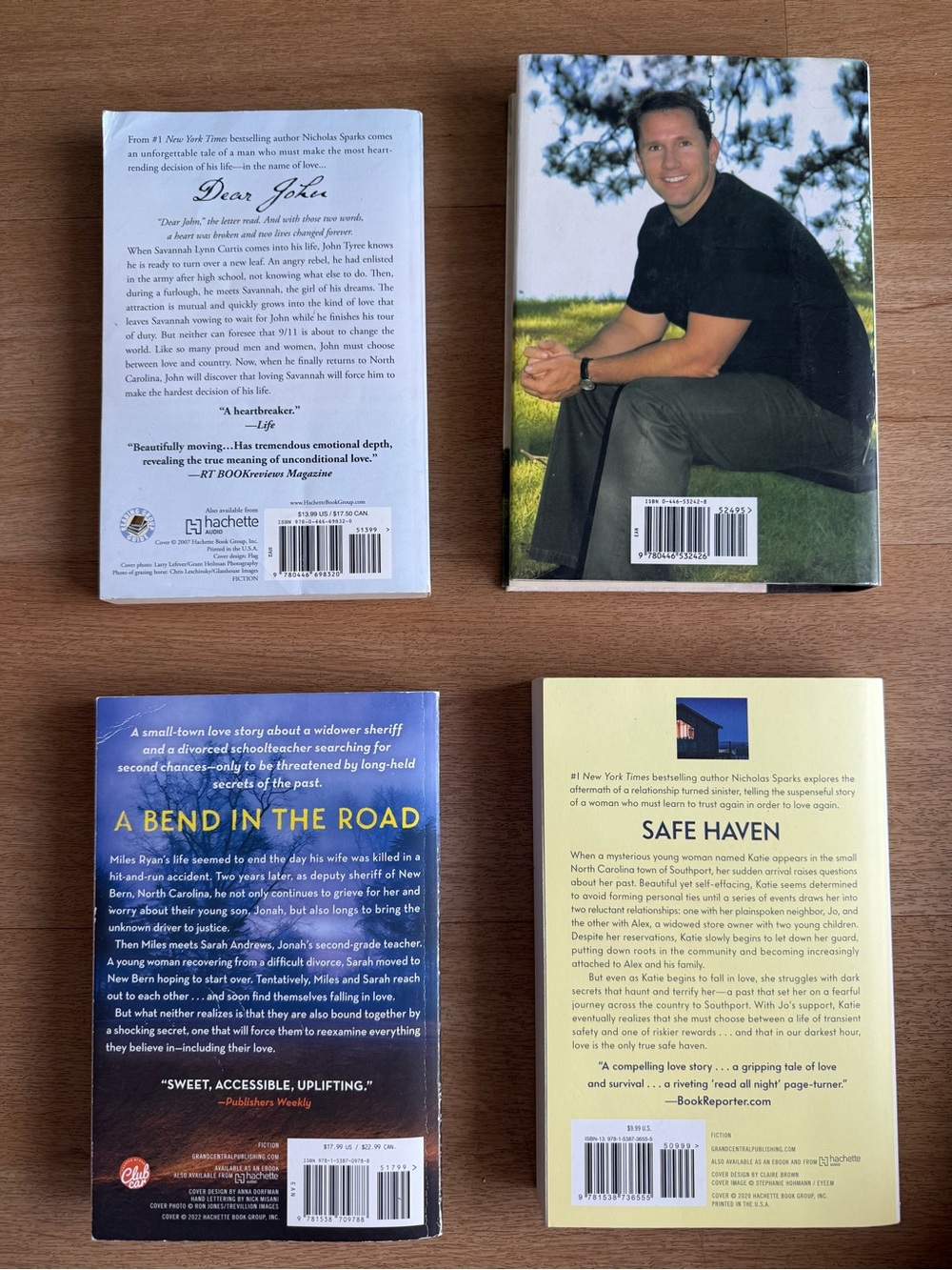 Nicholas Sparks Book Lot of 4 - Picture 2 of 3
